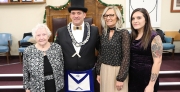 WB Harris and family