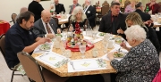 Attendees celebrating the evening