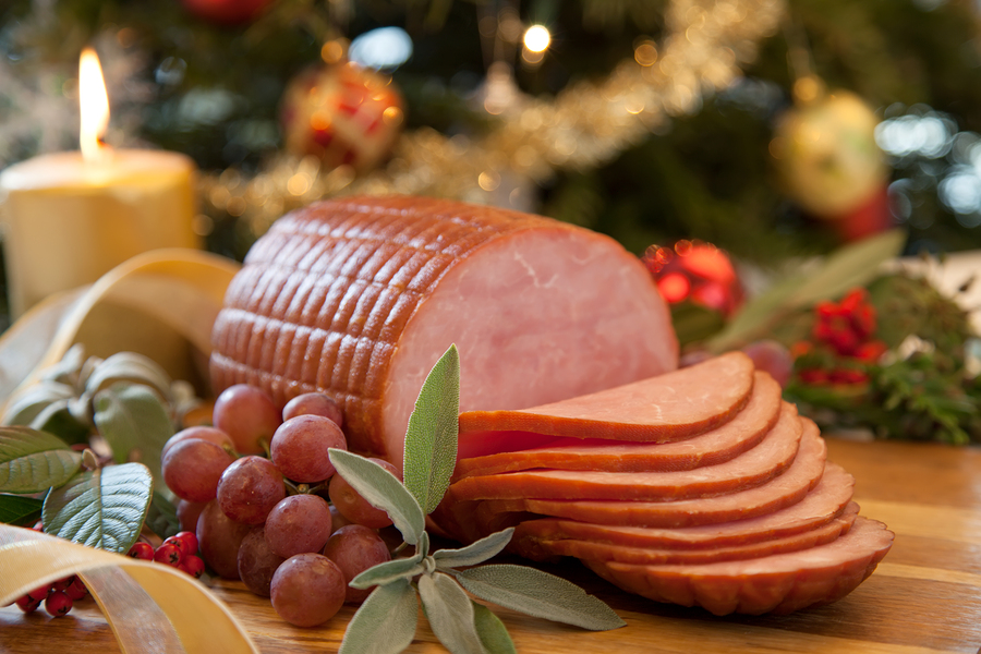 Glazed Christmas Ham