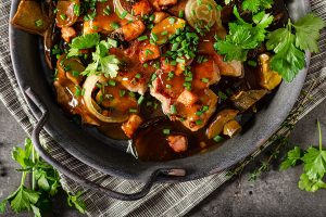 mushroom swiss steak