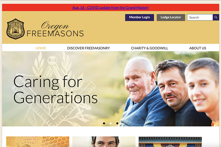 Oregon Grand Lodge Website