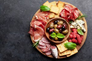 meat and cheese board