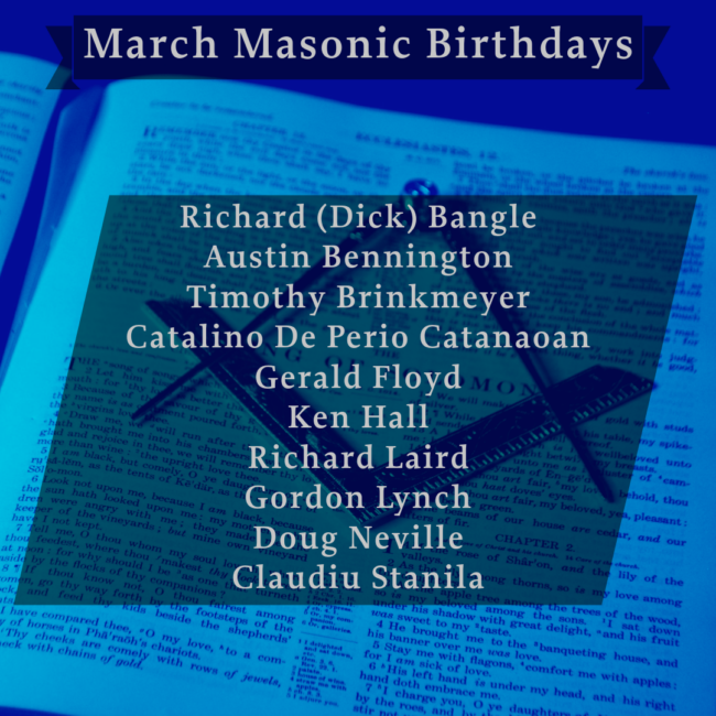 MarchMasonicBdays