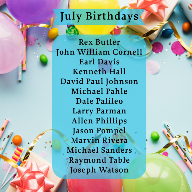 JulyBdays