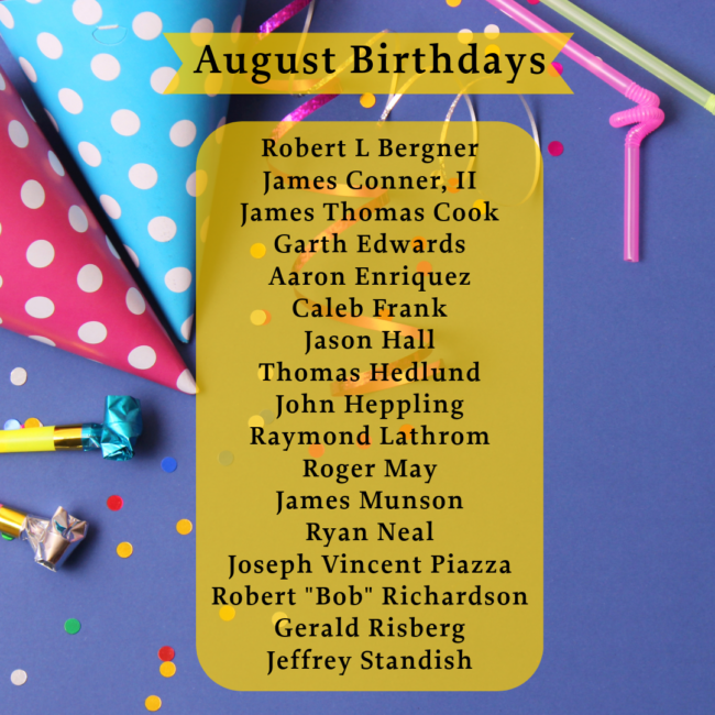 AugustBdays